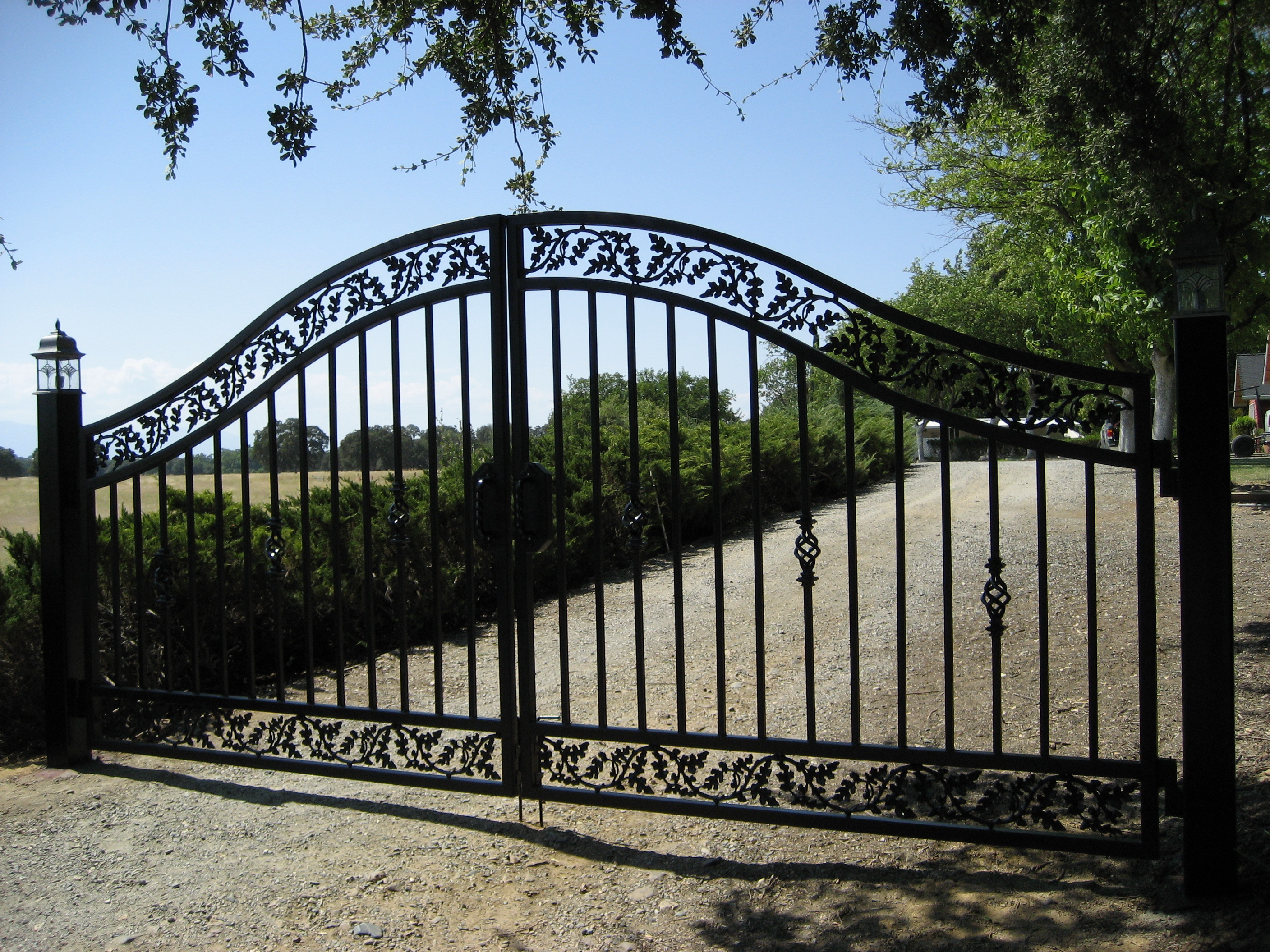 Custom Ornamental Iron Fencing, Handrails, Gates, Sonoma County, Santa Rosa, CA