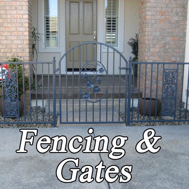 Wrought iron Fencing & Gates Sebastopol